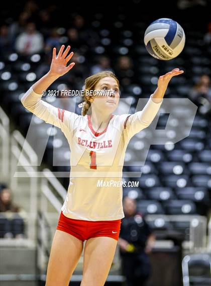 Thumbnail 1 in Bellville vs. Decatur (UIL Volleyball 4A Semi-Finals)  photogallery.