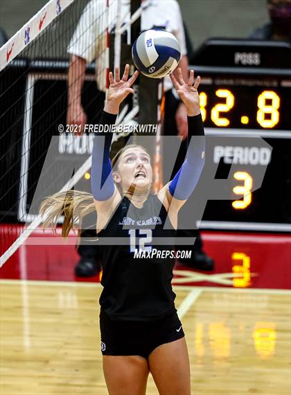 Thumbnail 1 in Bellville vs. Decatur (UIL Volleyball 4A Semi-Finals)  photogallery.