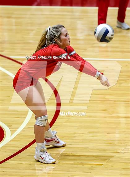 Thumbnail 1 in Bellville vs. Decatur (UIL Volleyball 4A Semi-Finals)  photogallery.