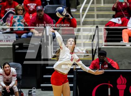 Thumbnail 3 in Bellville vs. Decatur (UIL Volleyball 4A Semi-Finals)  photogallery.