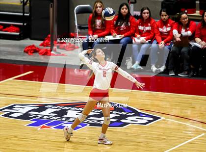 Thumbnail 2 in Bellville vs. Decatur (UIL Volleyball 4A Semi-Finals)  photogallery.