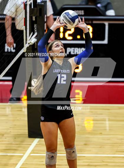 Thumbnail 1 in Bellville vs. Decatur (UIL Volleyball 4A Semi-Finals)  photogallery.
