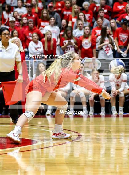 Thumbnail 1 in Bellville vs. Decatur (UIL Volleyball 4A Semi-Finals)  photogallery.