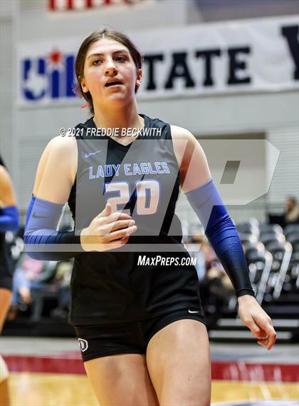 Thumbnail 3 in Bellville vs. Decatur (UIL Volleyball 4A Semi-Finals)  photogallery.