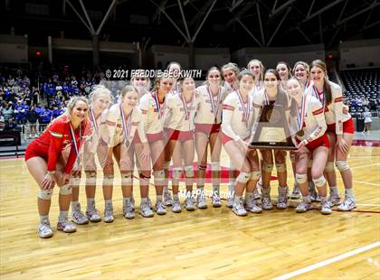 Thumbnail 2 in Bellville vs. Decatur (UIL Volleyball 4A Semi-Finals)  photogallery.