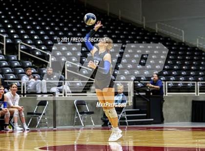 Thumbnail 2 in Bellville vs. Decatur (UIL Volleyball 4A Semi-Finals)  photogallery.