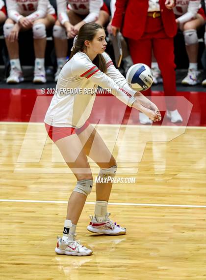 Thumbnail 3 in Bellville vs. Decatur (UIL Volleyball 4A Semi-Finals)  photogallery.