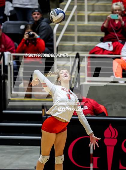 Thumbnail 2 in Bellville vs. Decatur (UIL Volleyball 4A Semi-Finals)  photogallery.