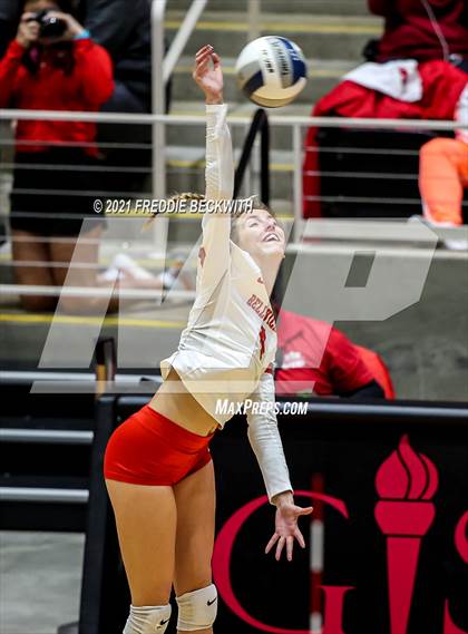 Thumbnail 1 in Bellville vs. Decatur (UIL Volleyball 4A Semi-Finals)  photogallery.