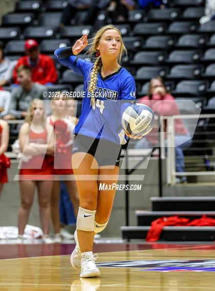 Thumbnail 1 in Bellville vs. Decatur (UIL Volleyball 4A Semi-Finals)  photogallery.