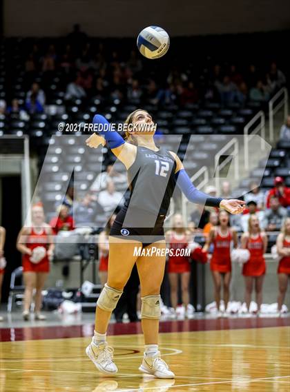 Thumbnail 3 in Bellville vs. Decatur (UIL Volleyball 4A Semi-Finals)  photogallery.