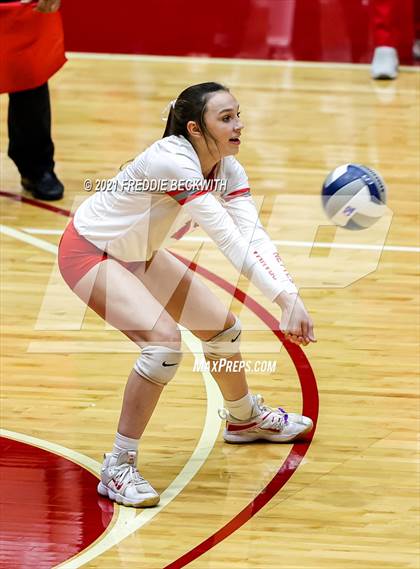 Thumbnail 1 in Bellville vs. Decatur (UIL Volleyball 4A Semi-Finals)  photogallery.