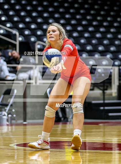 Thumbnail 3 in Bellville vs. Decatur (UIL Volleyball 4A Semi-Finals)  photogallery.