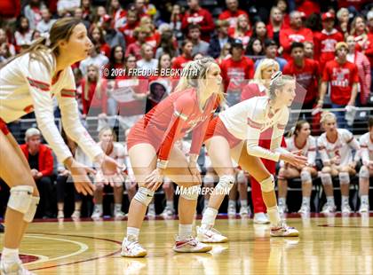 Thumbnail 1 in Bellville vs. Decatur (UIL Volleyball 4A Semi-Finals)  photogallery.