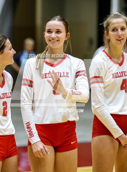 Thumbnail 1 in Bellville vs. Decatur (UIL Volleyball 4A Semi-Finals)  photogallery.