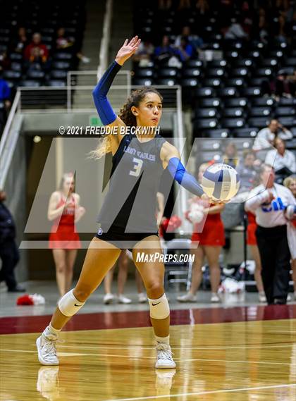 Thumbnail 1 in Bellville vs. Decatur (UIL Volleyball 4A Semi-Finals)  photogallery.