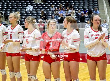 Thumbnail 1 in Bellville vs. Decatur (UIL Volleyball 4A Semi-Finals)  photogallery.