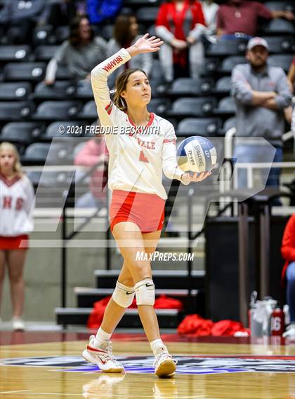 Thumbnail 2 in Bellville vs. Decatur (UIL Volleyball 4A Semi-Finals)  photogallery.