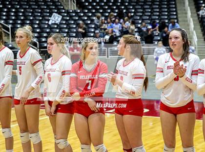 Thumbnail 3 in Bellville vs. Decatur (UIL Volleyball 4A Semi-Finals)  photogallery.