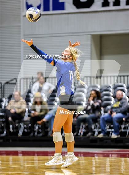 Thumbnail 1 in Bellville vs. Decatur (UIL Volleyball 4A Semi-Finals)  photogallery.