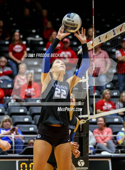 Thumbnail 2 in Bellville vs. Decatur (UIL Volleyball 4A Semi-Finals)  photogallery.