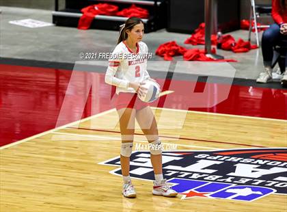 Thumbnail 2 in Bellville vs. Decatur (UIL Volleyball 4A Semi-Finals)  photogallery.