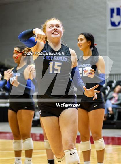Thumbnail 1 in Bellville vs. Decatur (UIL Volleyball 4A Semi-Finals)  photogallery.