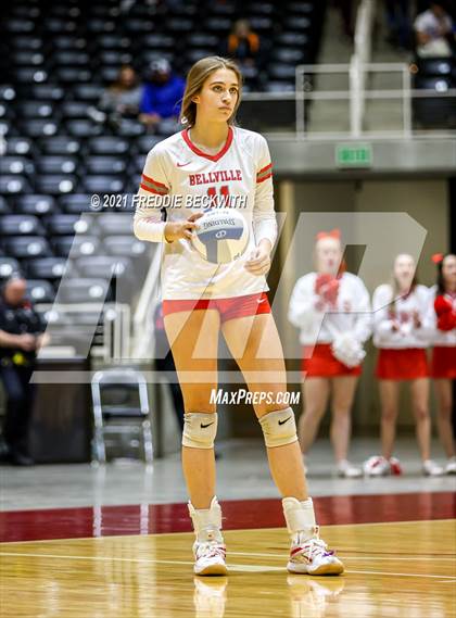 Thumbnail 2 in Bellville vs. Decatur (UIL Volleyball 4A Semi-Finals)  photogallery.