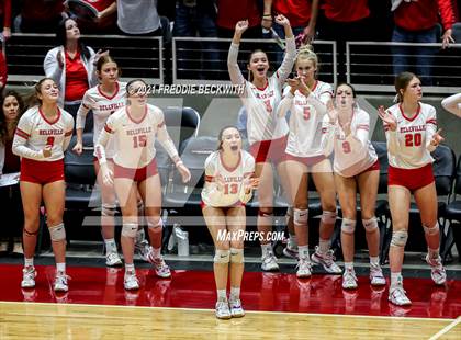 Thumbnail 2 in Bellville vs. Decatur (UIL Volleyball 4A Semi-Finals)  photogallery.
