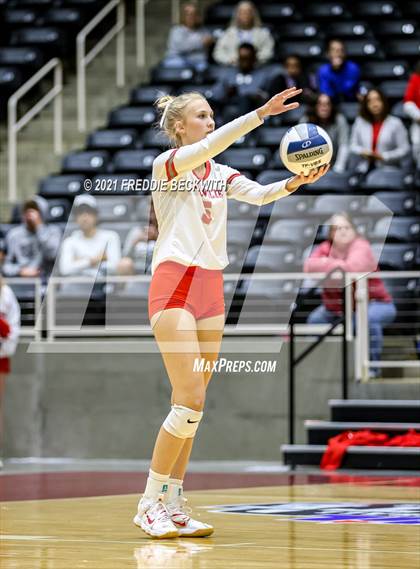 Thumbnail 3 in Bellville vs. Decatur (UIL Volleyball 4A Semi-Finals)  photogallery.