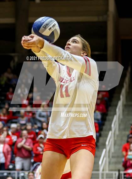 Thumbnail 1 in Bellville vs. Decatur (UIL Volleyball 4A Semi-Finals)  photogallery.