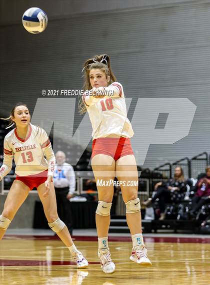 Thumbnail 2 in Bellville vs. Decatur (UIL Volleyball 4A Semi-Finals)  photogallery.