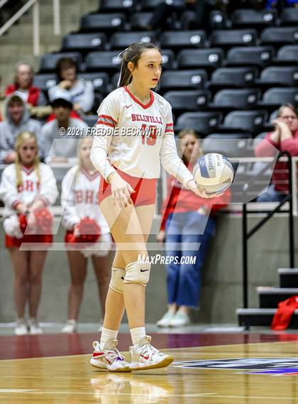 Thumbnail 3 in Bellville vs. Decatur (UIL Volleyball 4A Semi-Finals)  photogallery.