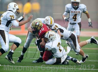 Thumbnail 2 in Parker vs Santa Fe Christian (CIF SDS D5 Final) photogallery.