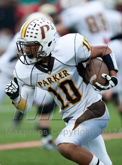 Thumbnail 1 in Parker vs Santa Fe Christian (CIF SDS D5 Final) photogallery.