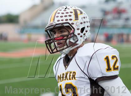 Thumbnail 1 in Parker vs Santa Fe Christian (CIF SDS D5 Final) photogallery.