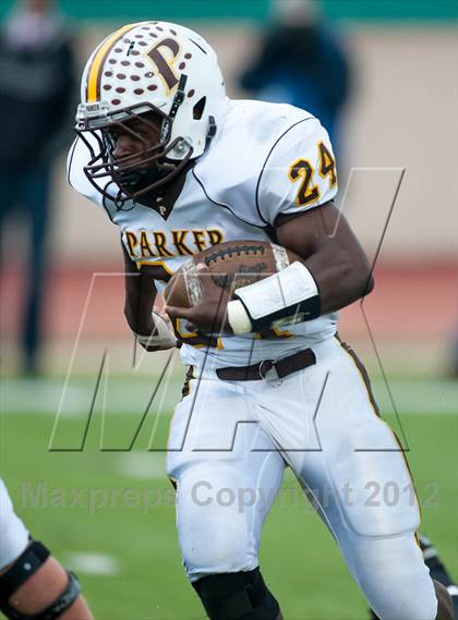 Thumbnail 1 in Parker vs Santa Fe Christian (CIF SDS D5 Final) photogallery.