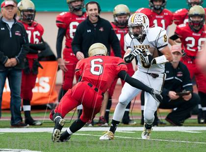 Thumbnail 1 in Parker vs Santa Fe Christian (CIF SDS D5 Final) photogallery.