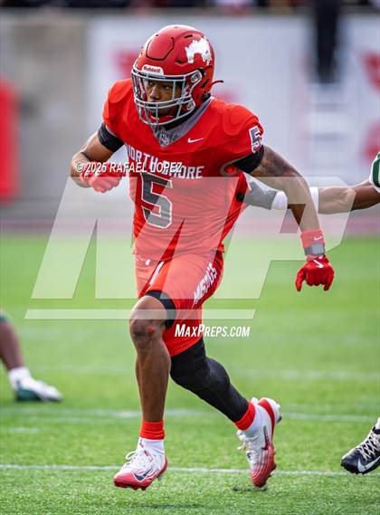 Thumbnail 2 in North Shore vs. Cypress Falls (UIL 6A D1 Football Regional) photogallery.