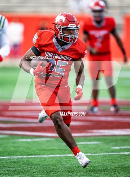 Thumbnail 3 in North Shore vs. Cypress Falls (UIL 6A D1 Football Regional) photogallery.