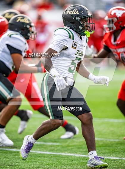 Thumbnail 3 in North Shore vs. Cypress Falls (UIL 6A D1 Football Regional) photogallery.