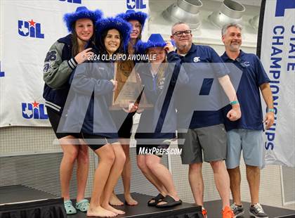 Thumbnail 3 in UIL 5A Swimming & Diving State Finals (Awards) photogallery.