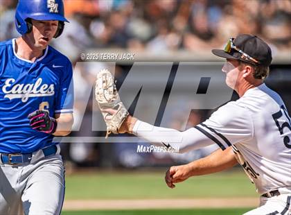 Thumbnail 3 in Huntington Beach vs Santa Margarita (CIF SS DIV 1 Round 2) photogallery.