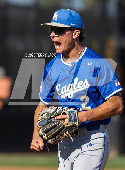 Thumbnail 2 in Huntington Beach vs Santa Margarita (CIF SS DIV 1 Round 2) photogallery.