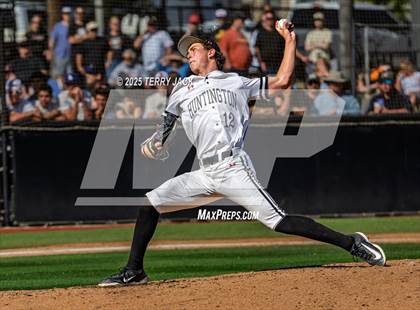 Thumbnail 2 in Huntington Beach vs Santa Margarita (CIF SS DIV 1 Round 2) photogallery.