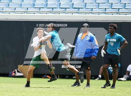 Thumbnail 1 in Fleming Island vs Hawthorne (Jaguars Prep 11-On Tournament) photogallery.