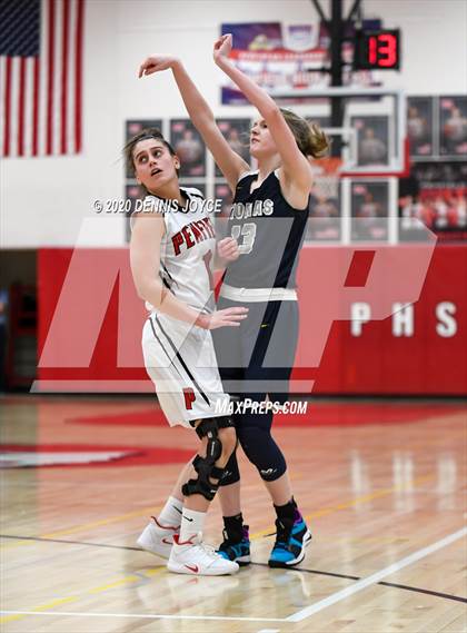 Thumbnail 2 in Webster Thomas @ Penfield (Section V Class AA Quarterfinal) photogallery.