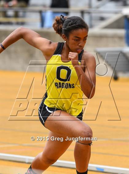 Thumbnail 3 in CIF NCS Masters Track and Field Championships (Girls Triple Jump) photogallery.