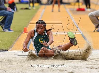 Thumbnail 1 in CIF NCS Masters Track and Field Championships (Girls Triple Jump) photogallery.