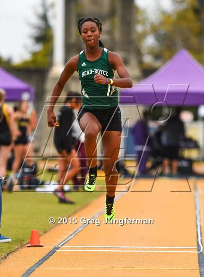 Thumbnail 1 in CIF NCS Masters Track and Field Championships (Girls Triple Jump) photogallery.